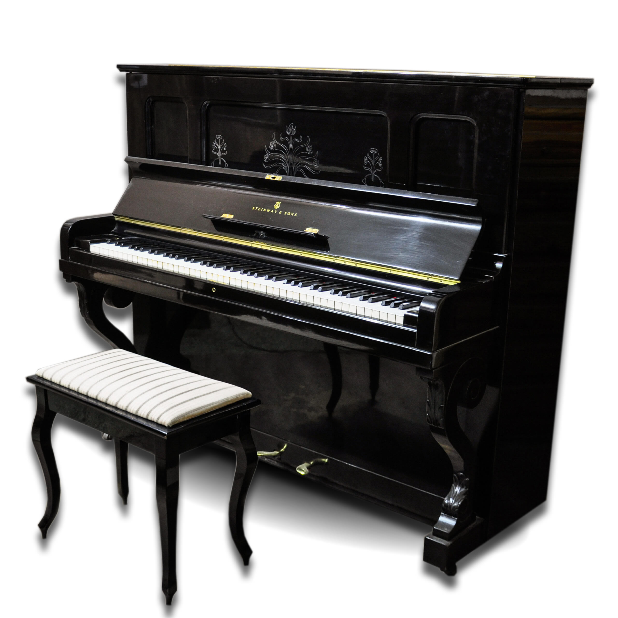 Piano vertical deals steinway & sons