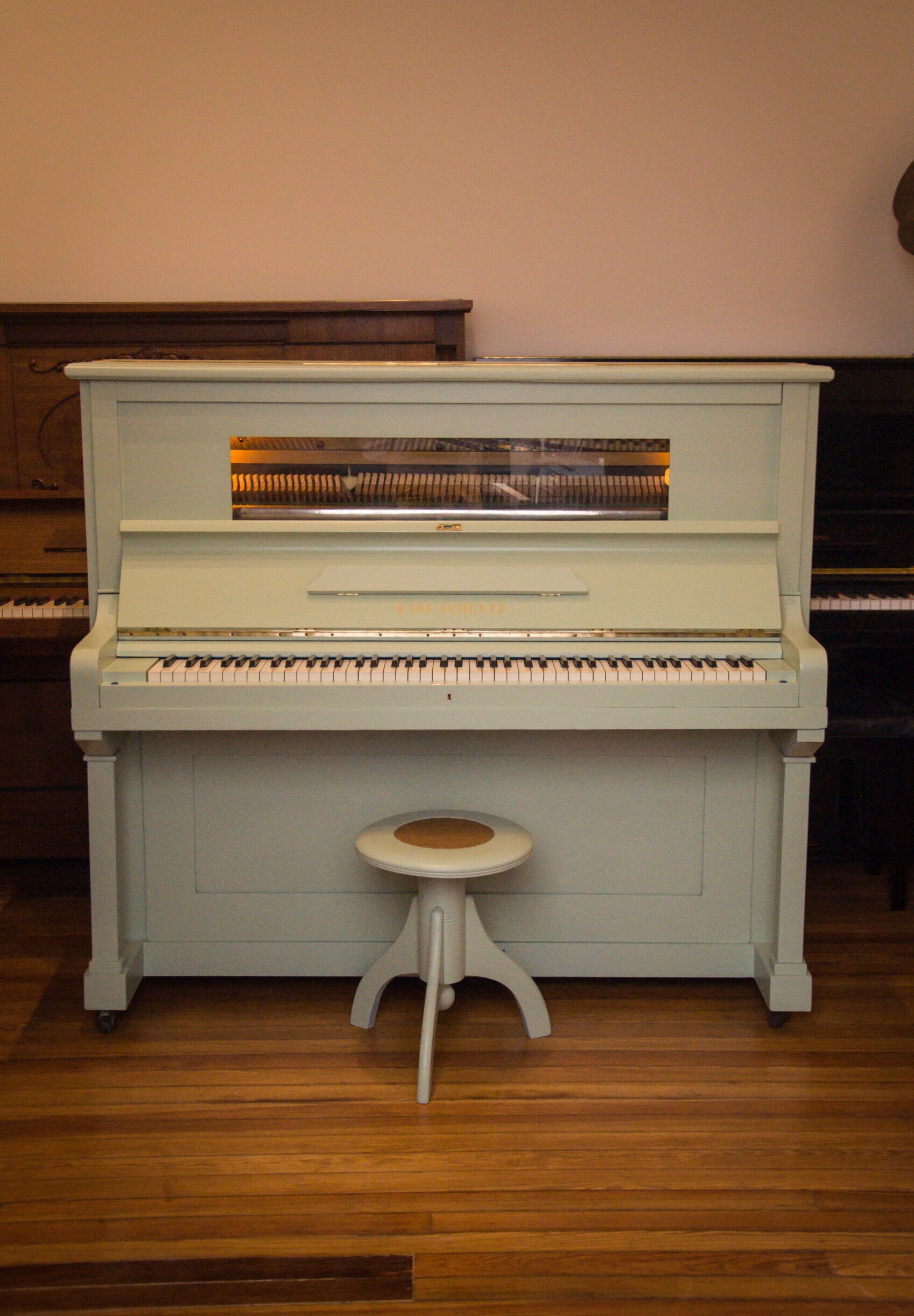 Karl Schultz piano gris