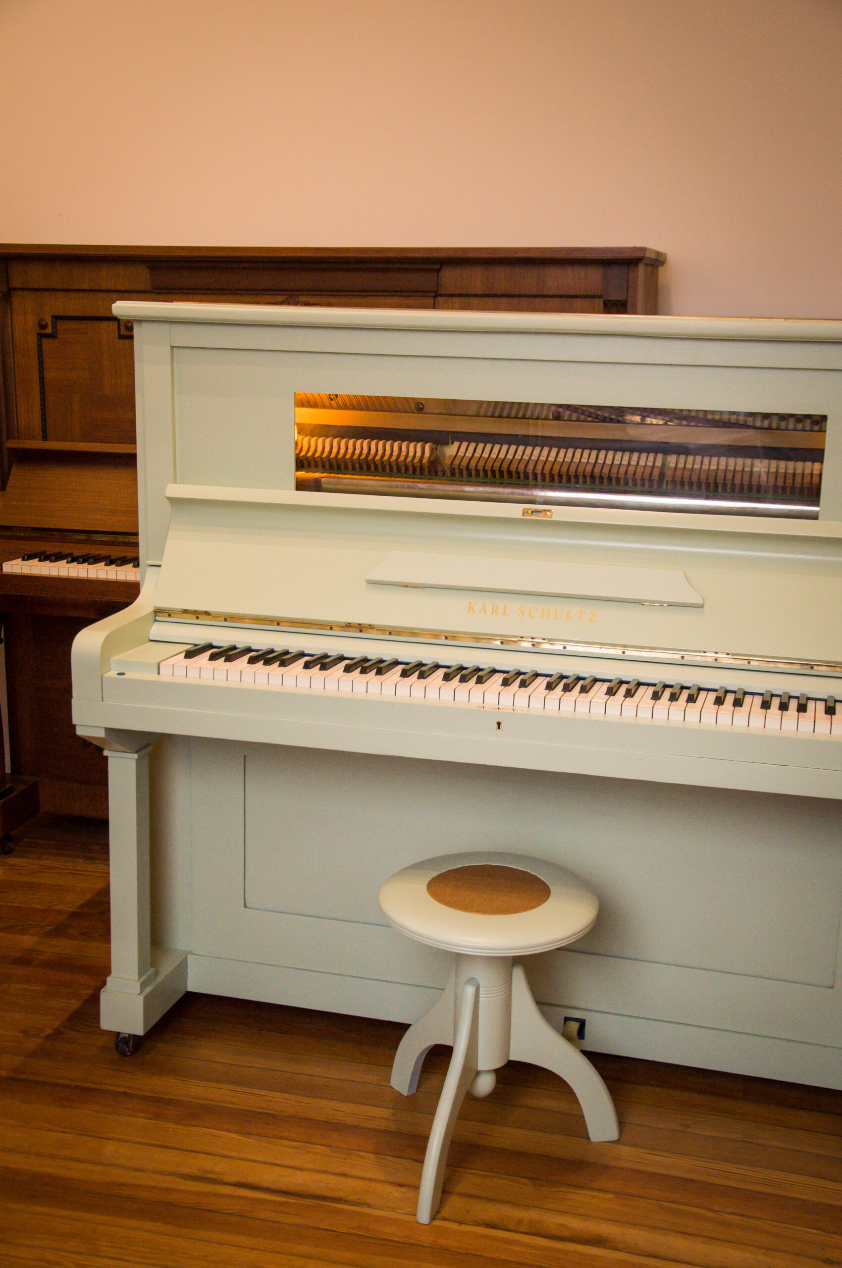 Karl Schultz piano gris