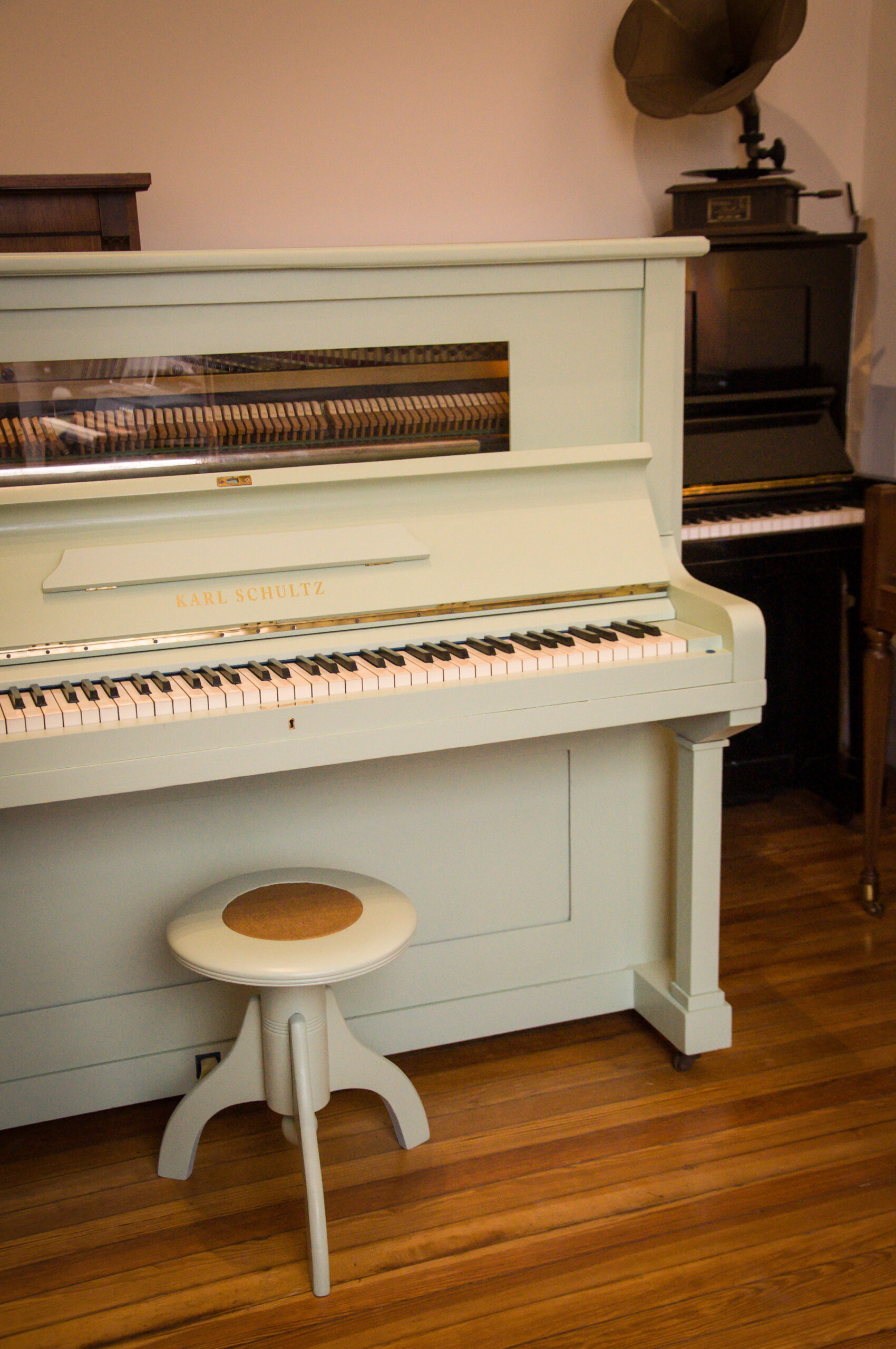 Karl Schultz piano gris