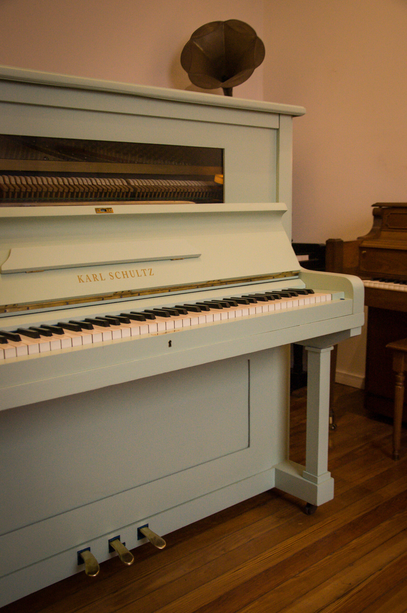 Karl Schultz piano gris