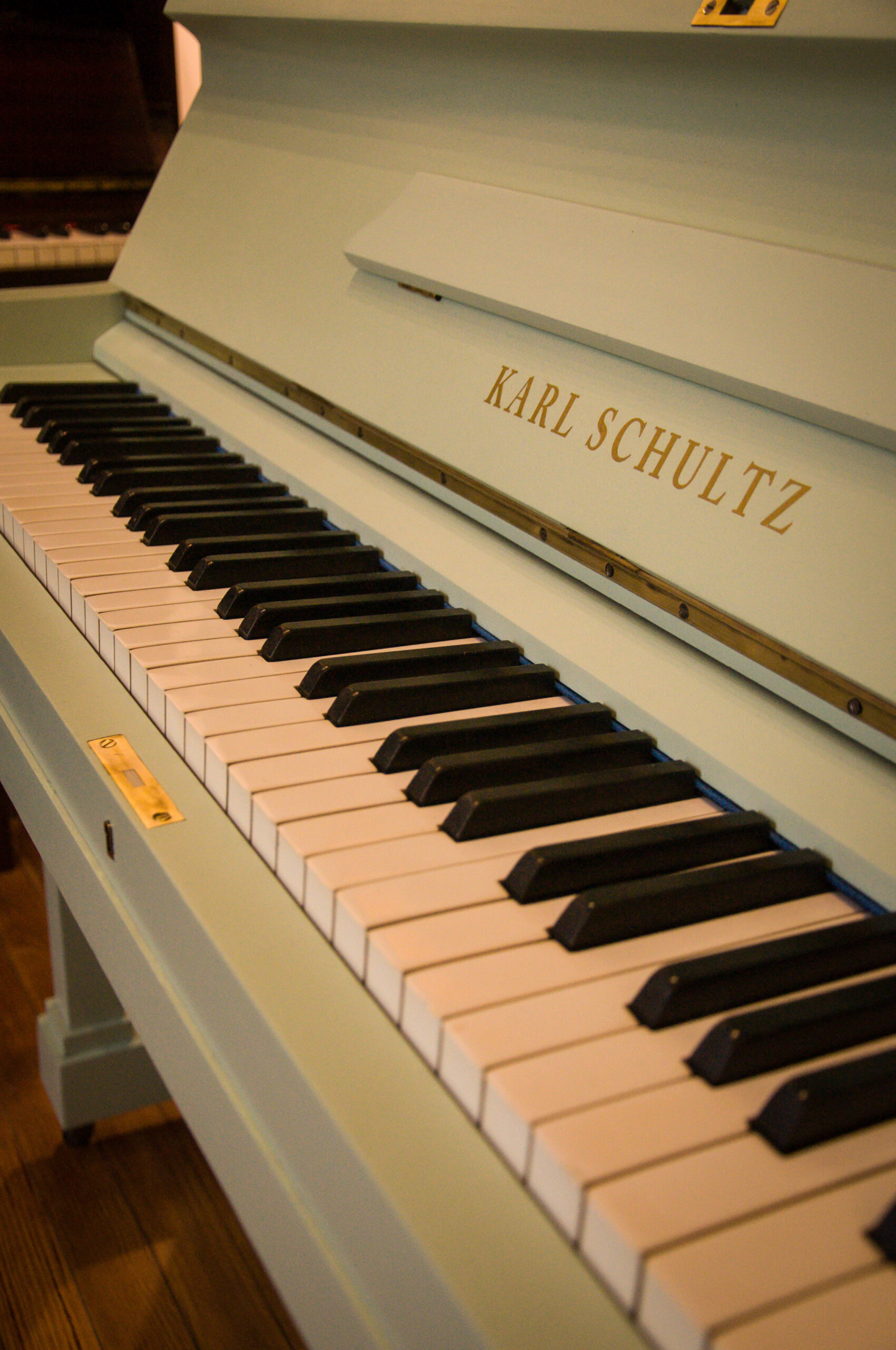 Karl Schultz piano gris